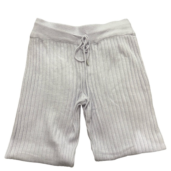 Free People Pants - Free People Intimately Lavender Ribbed Knit Pants
